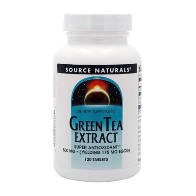 Extrait de Thé Vert 500 mg, 120 Comprimés