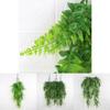 Synthetic Wall Greenery With Pteridium Latiusculum For Bar Decor And Photo Shoots