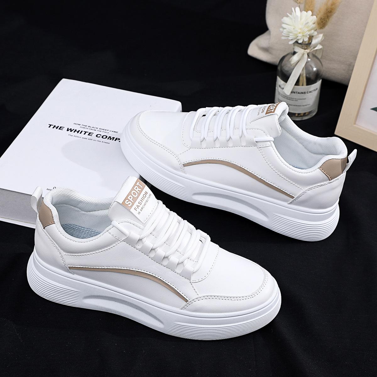 

Shoes women s popular thick-soled heightening little white shoes new autumn original fashion versatile student sports and leisure board shoes 40