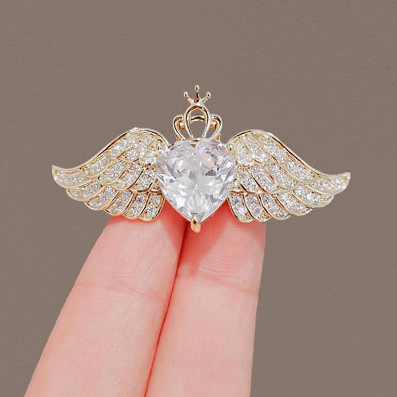 

Wing Brooch All-Match Small Fresh Corsage Collar Pin Accessories
