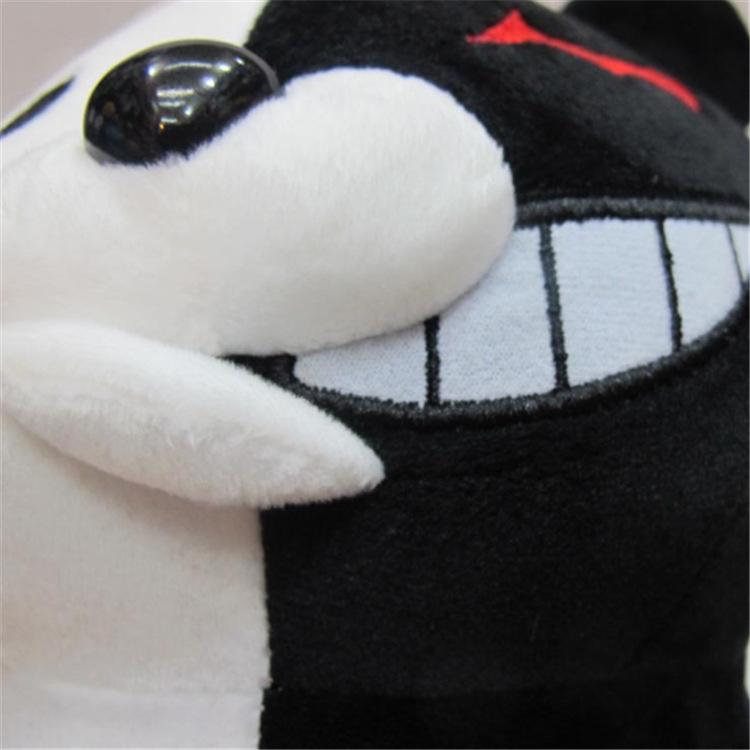 25cm Anime Dangan Ronpa Super Danganronpa 2 Monokuma Black&White Bear Plush Toy Bear Plush Stuffed Animal Dolls Toysets