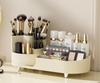 Creative Large Rotary Brush Holder Makeup Brush Lipstick Foam Tissue Makeup Box Large Capacity Cosmetics Finishing Storage Box