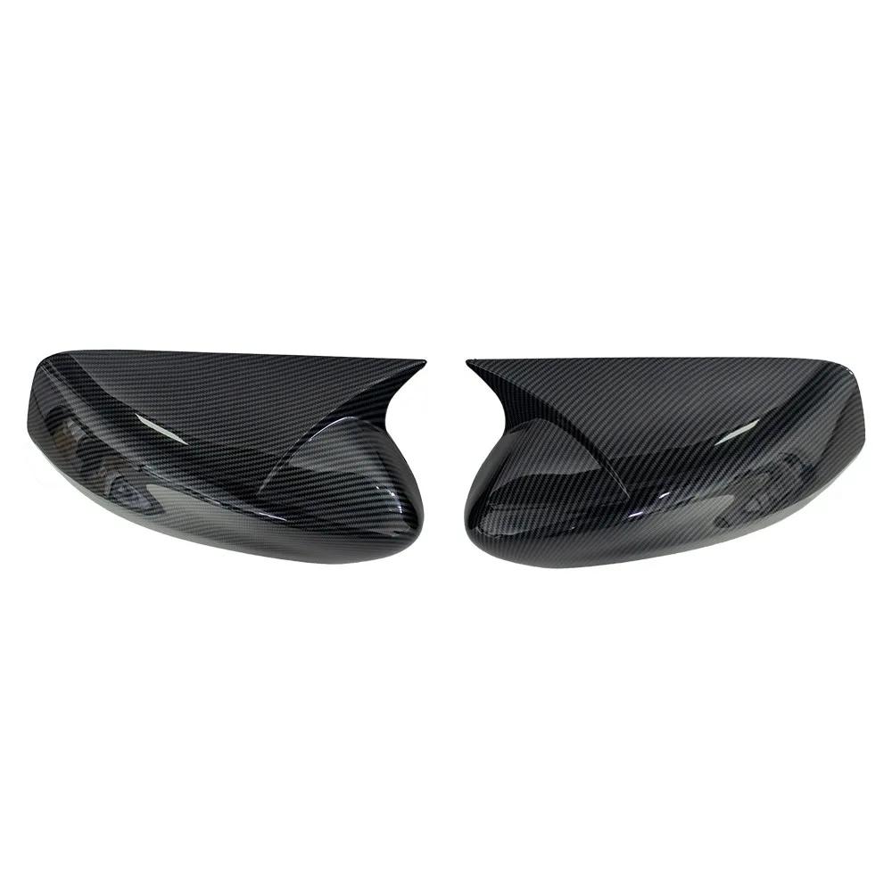 For US Nissan Altima 2013 2014 2015-2018 ABS Rearview Side Mirror Cover Wing Cap Exterior Door Housing Trim Adhesive Sticker