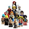 14 Models 15 Pirate Sailing Series Building Block Doll Small Particle Mosaic Toy King Bag