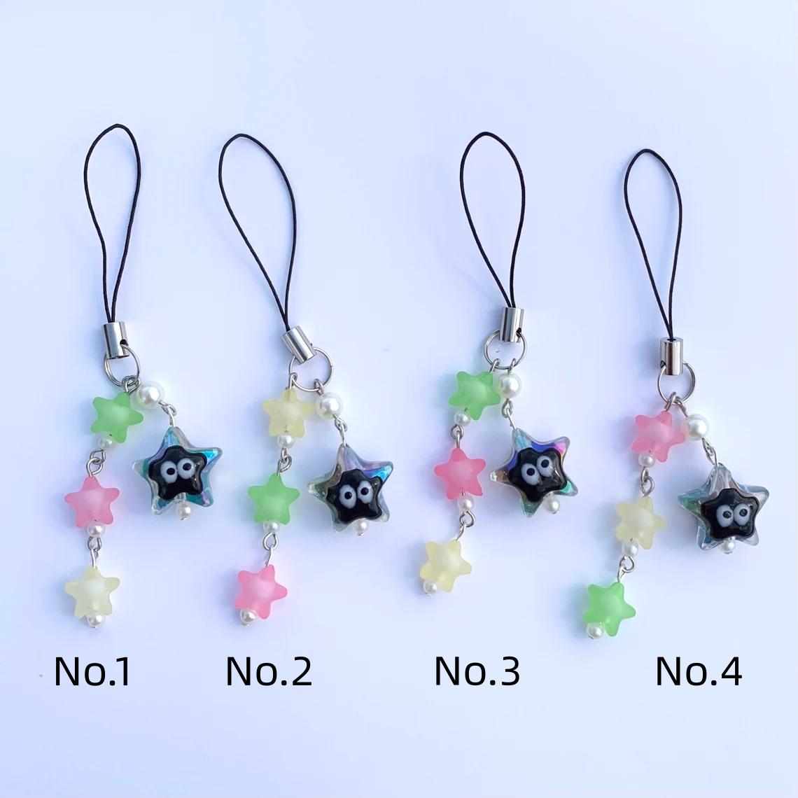 Soot Spirit phone charm,Handmade Y2K Jewelry Keychain