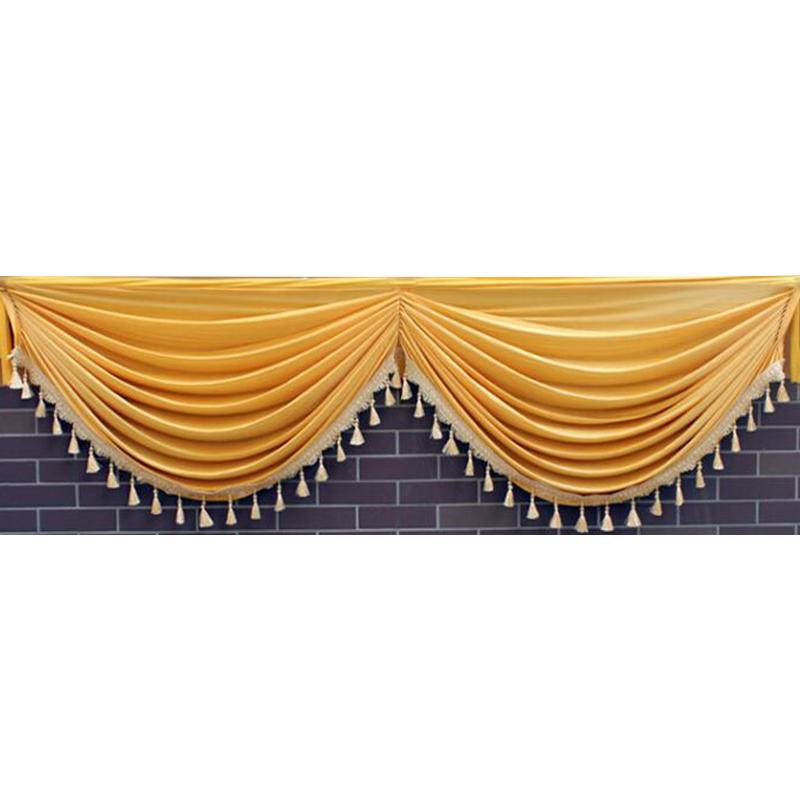 

2M Свадебный фон занавеска гирлянда для вечеринки балдахин драпировка панель свадебный фон занавес балдахин сценический фон декор драпировка 2M