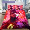 The Live Action Flash Bedding Set, 1 Duvet Cover & 2 Pillowcases, Home Decor, Perfect Gift for Flash Fans