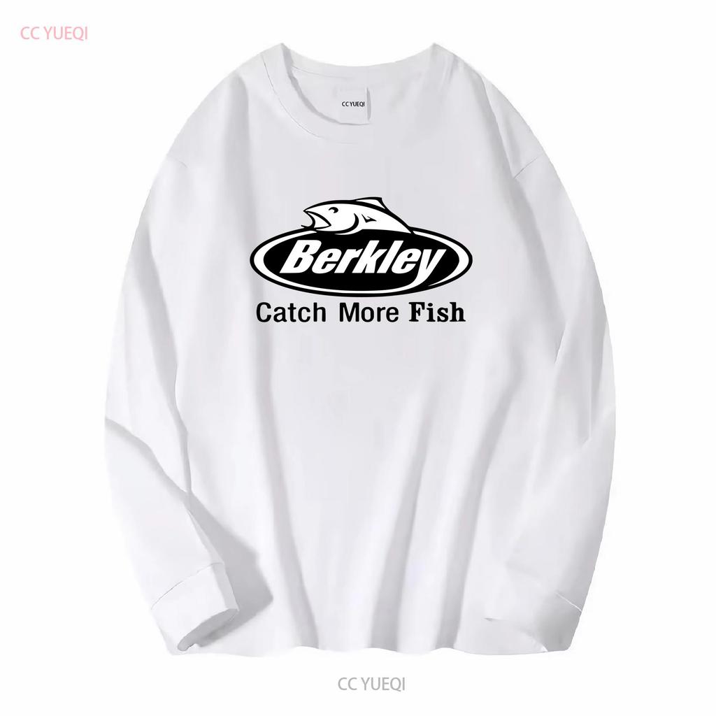 T-shirt Limited Berkley Fishing Logo S M L XL 2XL 3XL 4XL 5XL manica lunga o corta vintage lavata casual comoda