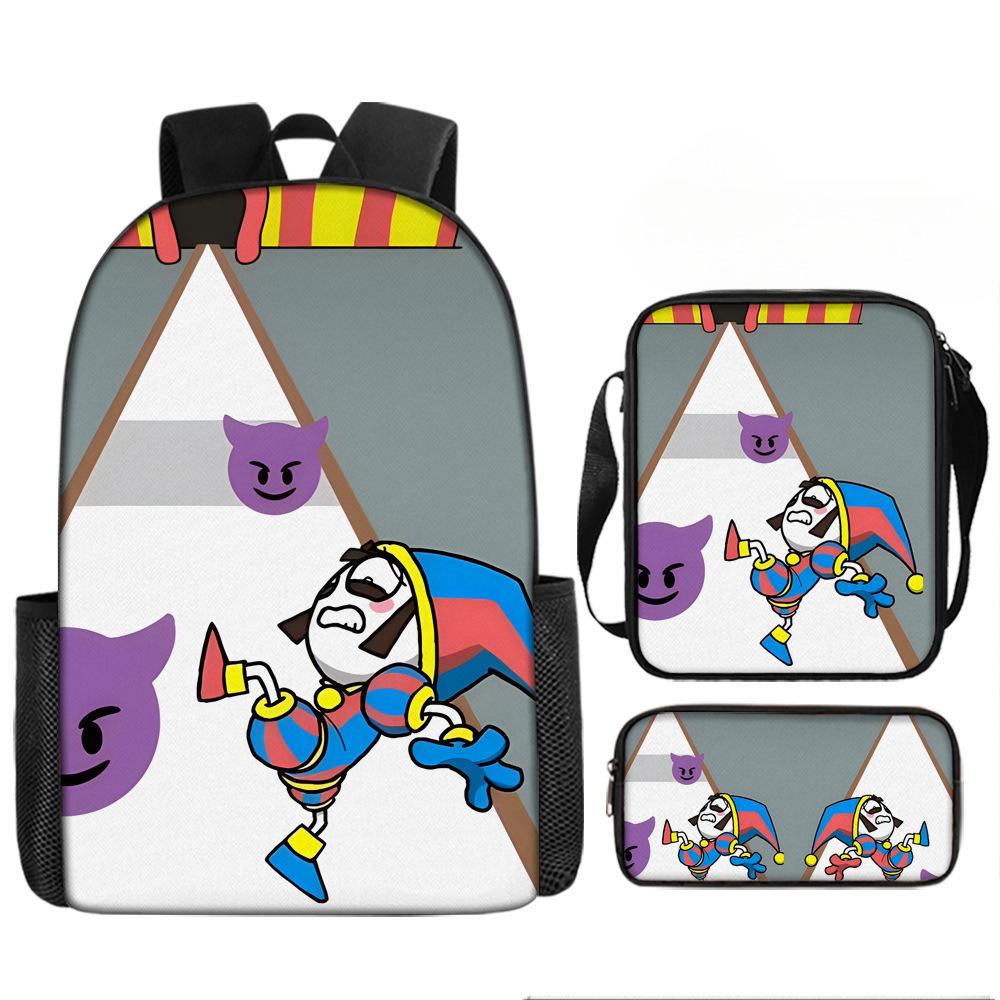 Magic Number Circus Theamazingdigitalcircus Schultasche Ranzen Federmäppchen