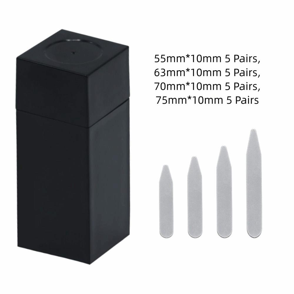 40Pcs Collar Shaper Fixed Pads Shirt Collar Support Shaping Collar Stiffeners  Clothes Accessories