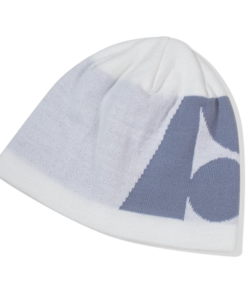 ONRIDPROJECT Essentials Big Symbol Beanie - White