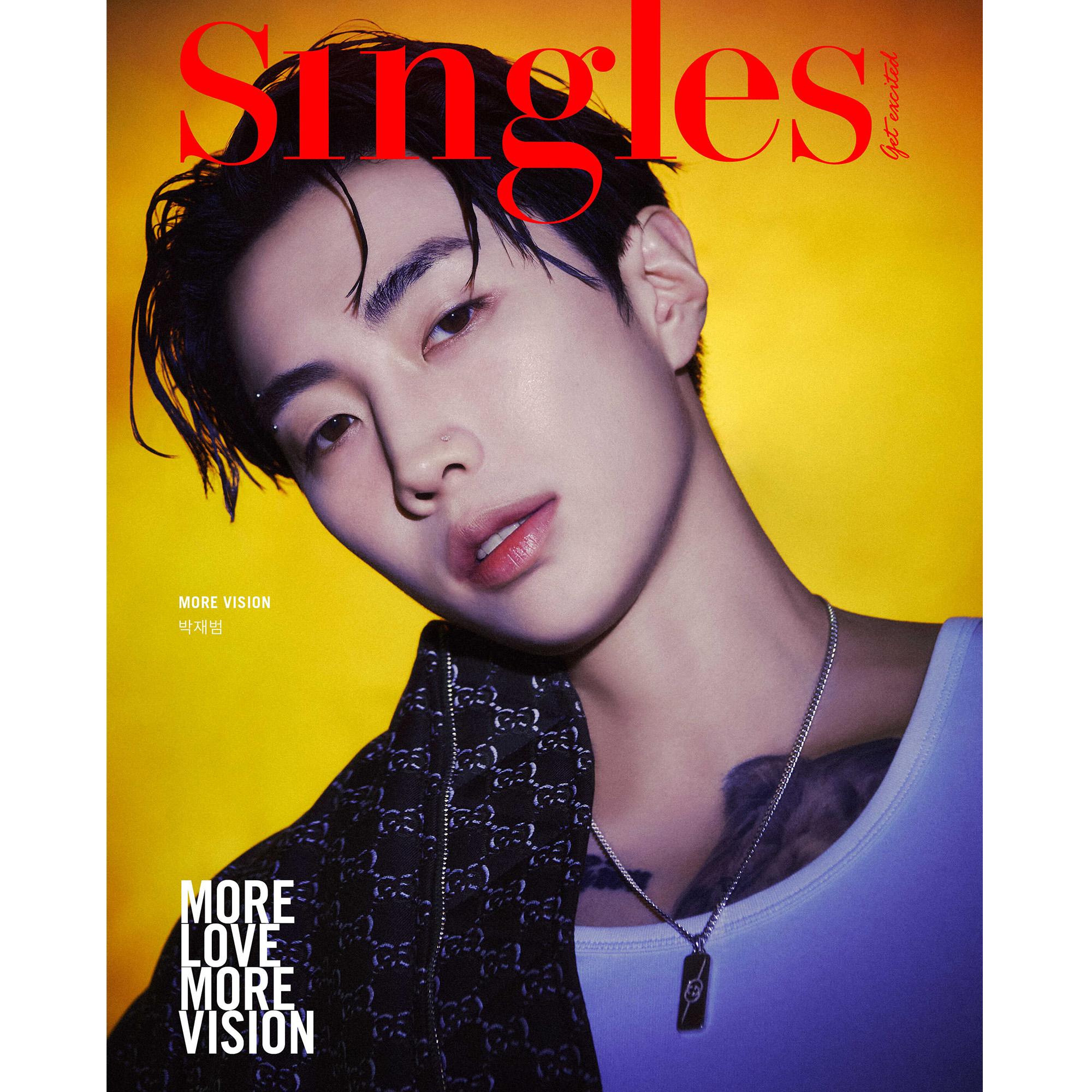 

Одиночний розряд Корея 2024 грудень Джей Парк MORE VISION, Chungha, HolyBang, MVP Cover A