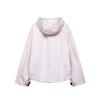 Womens Casual Sporty Hooded Jacket Lightweight Zip Front Top Daily Wear