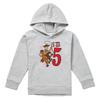 Toy Story Childrens/Kids IÂ´m 5 Woody Heather Birthday Pullover Hoodie