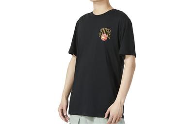T Shirts Men's Black Crew Neck Moderate Straight Fit FJ2347-010