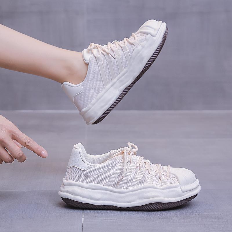 Shell Head Shoes Children'S Summer New Thick-Soled Dissolving Shoes Versatile Casual Sports Shoes Mesh Breathable Mesh Shoes