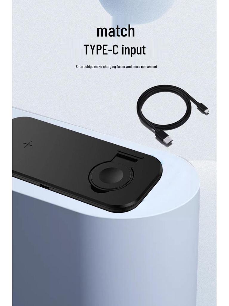 Dual Wireless Charger for Phone & Watch: Simultaneous Fast Charging