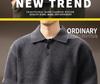 Men's Winter Heavyweight Henley Collar Retro Knit Sweater