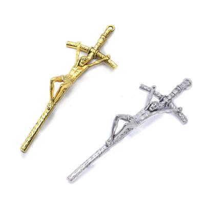 Jesus Christ Crucifix for Cross Religious Pendant Necklace Unisex Zinc Alloy Pendant Retro Vintage Pendant for Women Men