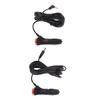 12V Araç Çakmak Fişi - DC 3.5/5.5mm Güç Kablosu Kablo Anahtarlı Oto GPS DVD İçin