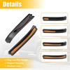 1 Pair Amber Sequential LED Side Mirror Turn Signal Light For Ford F-150 2009-14