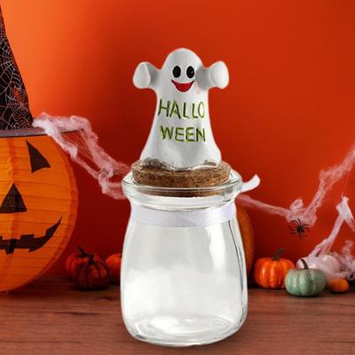 , Food Storage Jar, Halloween, Cute Resin Candy Jars, Cookies, Sweets, Sugar Storage, Jar with
