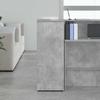VidaXL Storage Cabinet Concrete Grey 40x45x103.5cm Engineered Wood, Cabinet, Office Cabinet, Anti-tip Cabinet, 859036