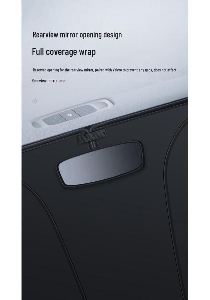 Nio Xiaopeng M03/X9/P7+ Car Windshield Sun Shade: 4-Layer Thick Heat Insulation & Sun Protection