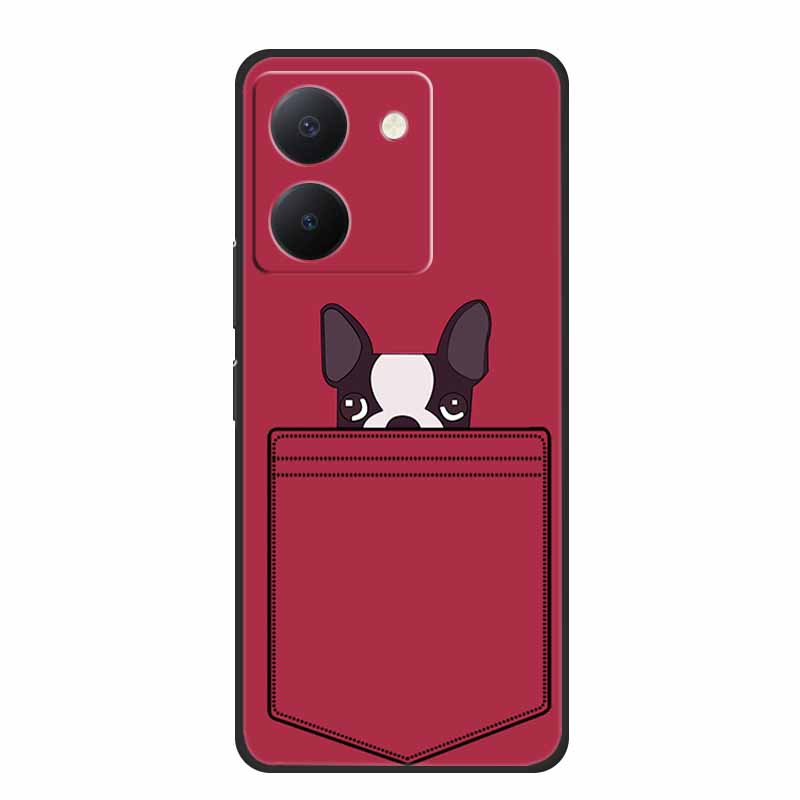 3D Emboss Case For Vivo Y27s Phone Case Relief Black Silicone Soft Back Cover Coque Funda For Vivo Y27s Case Y 27 s Capas 6.64"