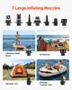 Paddle Board Pump 40PSI SUP Air Pump with Auto-Off for Inflatable Boats