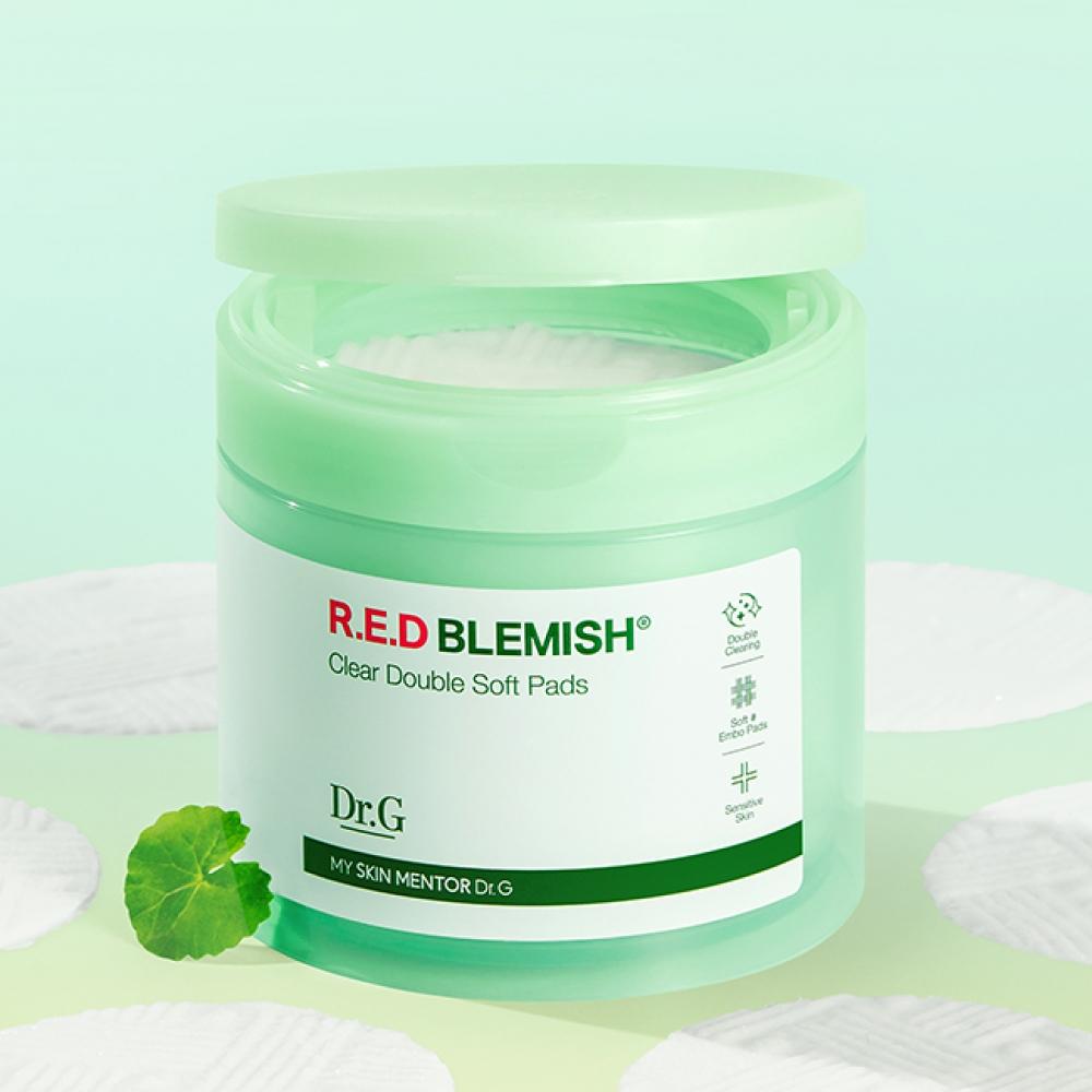 Dr.g Red Blemish Clear Double Gloss Pad 60 листов