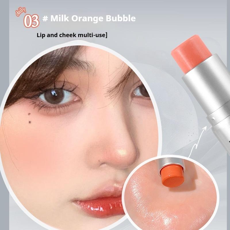 

Прозрачный, как вода, хайлайтер-стик, естественным образом осветляет силуэт, ленивые румяна, хайлайтер-стик для контурирования 03-Milk Orange Bubble