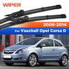 Do Vauxhall Opel Corsa D 2006-2014 2007 2008 2009 2010 2011 Wycieraczki Przednie Pióra Wycieraczek Szyba Przednia Szyba Szyba Szczotka 26"+16"