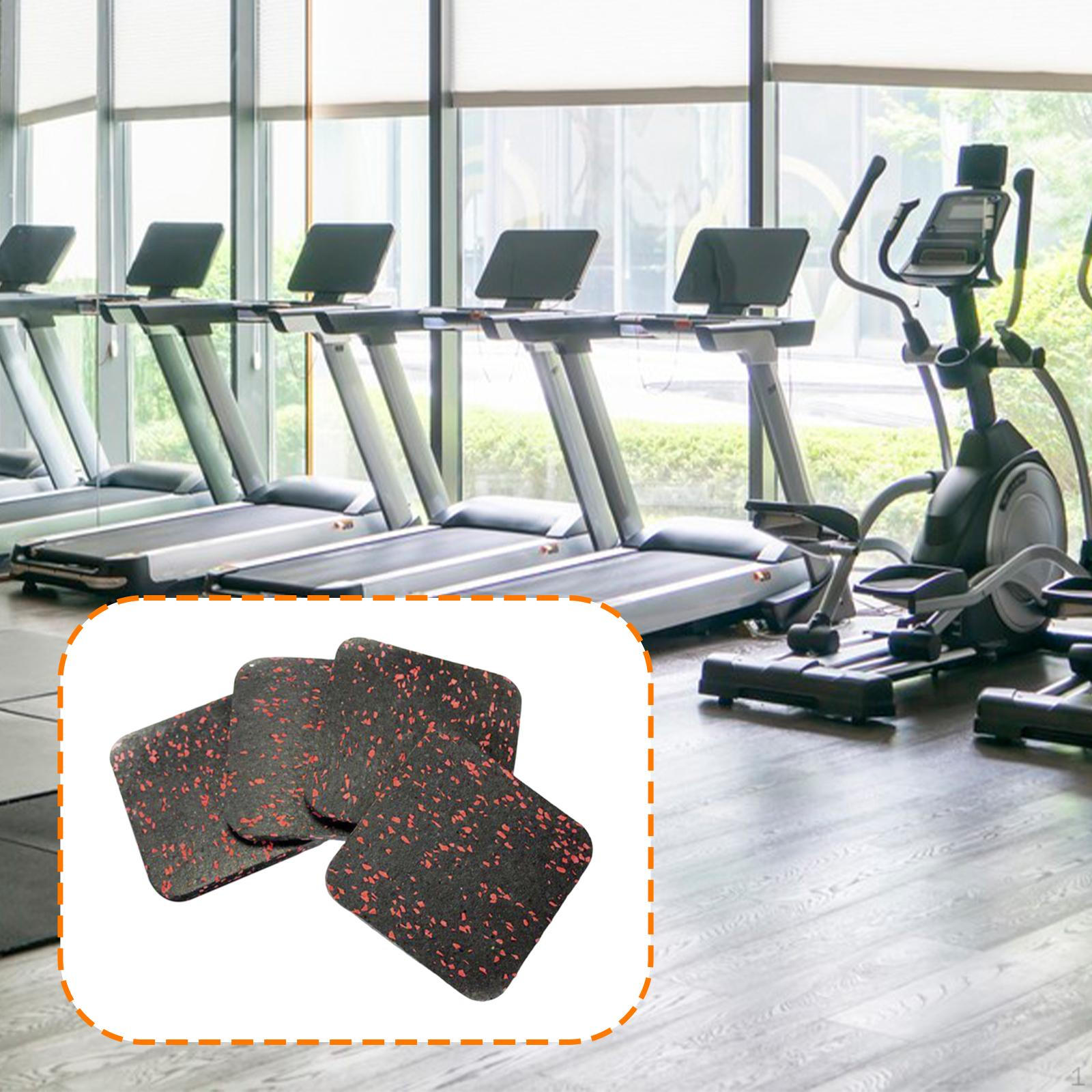 

Non-slip Running Mats, 10 X Cm, Made of High-density Rubber, Quiet, Mm Thick, for Gym Use Black Orange