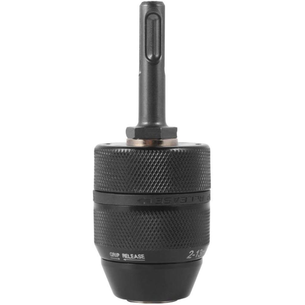 Adattatore Mandrino Autoserrante, 2-13mm 1/2-20UNF Attacco Robusto Professionale Strumento Convertitore con Attacco SDS Plus