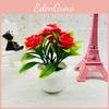 Simulated Flower Rose Arrangement Durable Foam Material For Office Home Decor