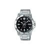 CASIO STANDARD Swordfish Ghost Quartz Movement Stainless Steel Strap Watch Men's Watches Black Dial (Unisex) Japanese Korean Watches