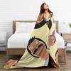 B-Bob Burgers Thanksgiving  Blanket Multiple Sizes Super Soft and Warm  Throw Blankets for Sofa Couch and Bed