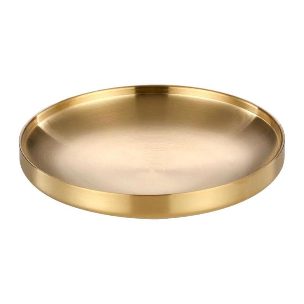 For Bedside Tables Elegant Serving Plate For Lively Parties Round Edges Wide Range Of Applications Drop Resistance