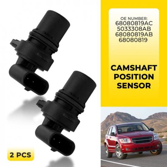 2x Датчик положения распредвала для Dodge Journey 2009-2017 Jeep Compass 2007-2017 A