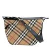 Used Burberrys Shoulder Bag Nova Check Canvas/leather Beige Black One Belt