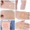 50Pcs Finger Waterproof Bandage Breathable Wound Dressing Medical Tape Emergency Bandaids for First Aid