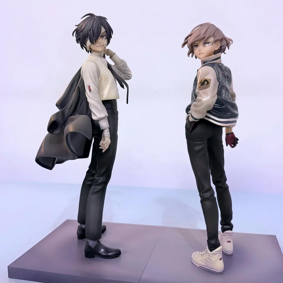 Anime Bungo Stray Dogs Nakahara Chuya Figure Dazai Osamu Action Figures Noodles Press Model PVC Collectible Toys Birthday Gifts
