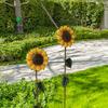 Metal Garden Iron Yard Stake Outdoor Large