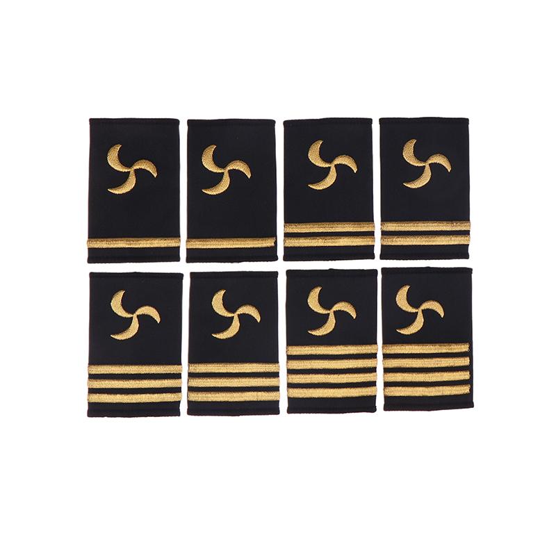 1 pár Ozdoba na oblečení Epolety Nárameníky Námořník Řemeslné Ramenní nášivky DIY Oblečení Dekor Doplňky
