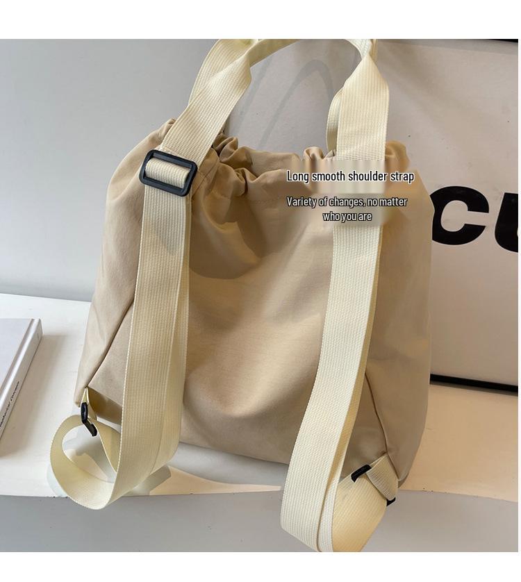 Tragetasche: Damen 2025 Canvas-Rucksack mit großem Fassungsvermögen für vielseitiges Pendeln und Reisen