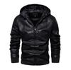 Fourth Generation Men's Leather Jacket - Wash-Faded Style, European Boutique Design, US Sizing