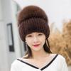 Rabbit Fur Hat Women's Winter Fashion Rex Rabbit Fur Hat Winter Warm Fox New Style Hat Ear Protection Thick Hat for Women