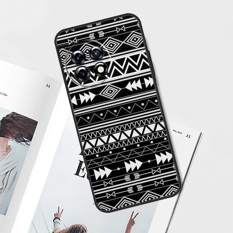 Tribal Aztec Geometric Colour Case For OnePlus Nord CE 5 2 3 4 Lite N30 OnePlus 11 12 13 15 13T 13R 10T 12R 9 10 Pro Cover