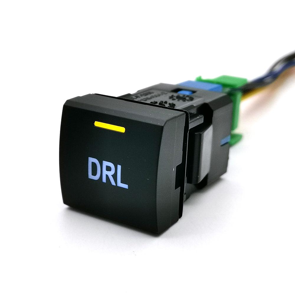 1PC Car LED DRL Radar Power on Off Fog Light View Switch Button Fit for Toyota Camry for Corolla Altis 2019 for Prado 150 2020